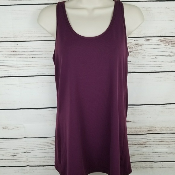lululemon athletica Tops - Lululemon Eggplant Purple Racerback Tank Top